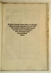 JOHANNES CANONICUS. Q[uaest]ones super VIII lib[ros] phy[sicorum] Aristo[telis] perutiles. 1520